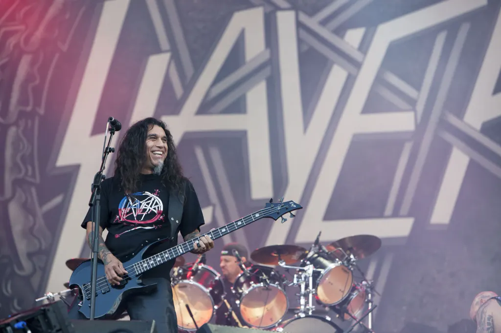 Slayer performing at Sonisphere 2011